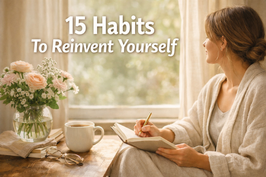 15 Habits To Reinvent Yourself