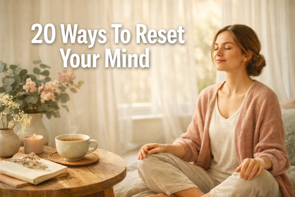 20 Ways To Reset Your Mind
