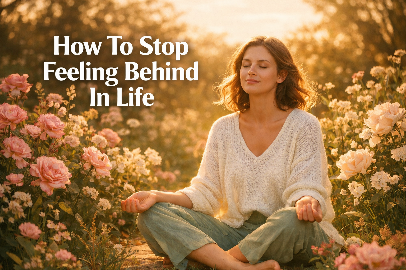 How To Stop Feeling Behind In Life